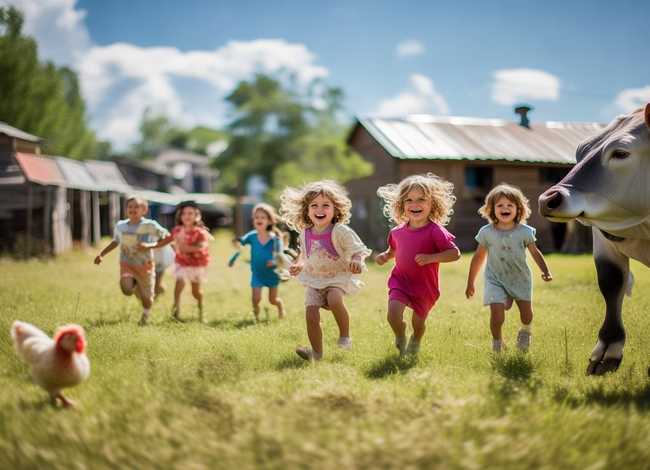 关于农场的儿童简短故事，关于农场的幼儿故事