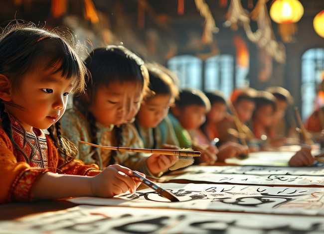 儿童有趣的书法小故事（有趣味的书法小故事）