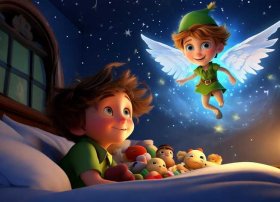 儿童睡前故事6岁彼得潘；睡前故事彼得潘的故事