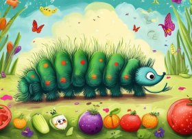 幼儿小班故事好饿的毛毛虫完整版；幼儿园小班绘本故事好饿的毛毛虫