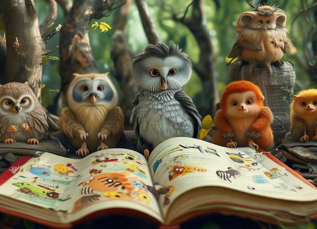 各种动物儿童故事大全，少儿动物故事大全