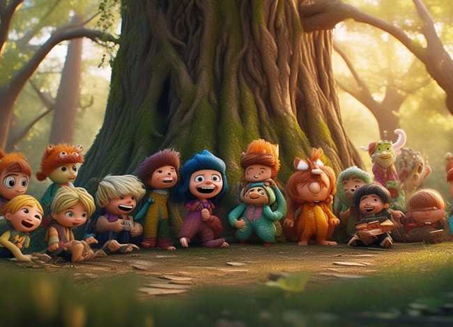 儿童故事我的伙伴，我的小伙伴故事