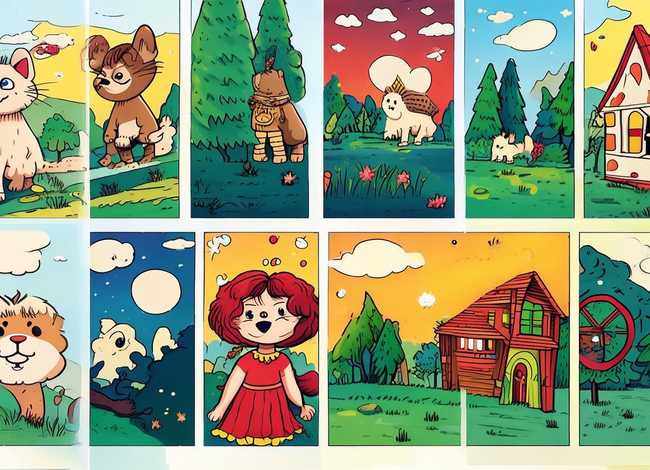 幼儿绘本故事简笔画6张 - 幼儿绘本故事简笔画6张图片