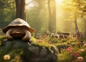 故事《聪明的乌龟》、故事《聪明的乌龟》教案