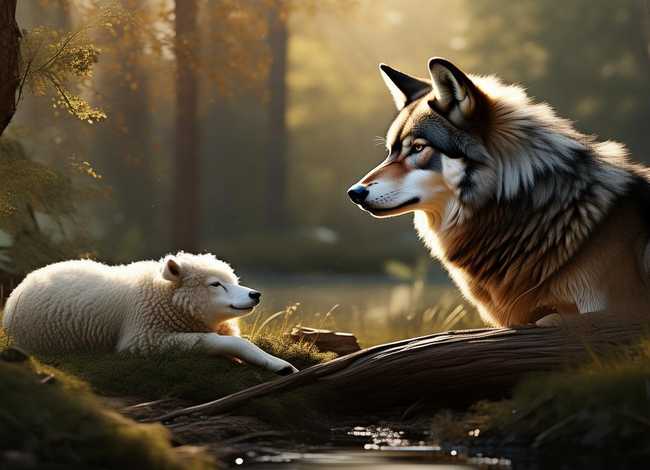 睡前故事大全在线听之《小羊和狼》;故事大全 睡前故事狼和小羊视频 睡前故事大全在线听之《小羊和狼》;故事大全 睡前故事狼和小羊视频