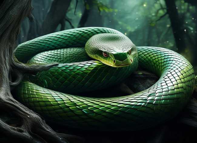 关于灵蛇的故事、关于灵蛇的故事简短