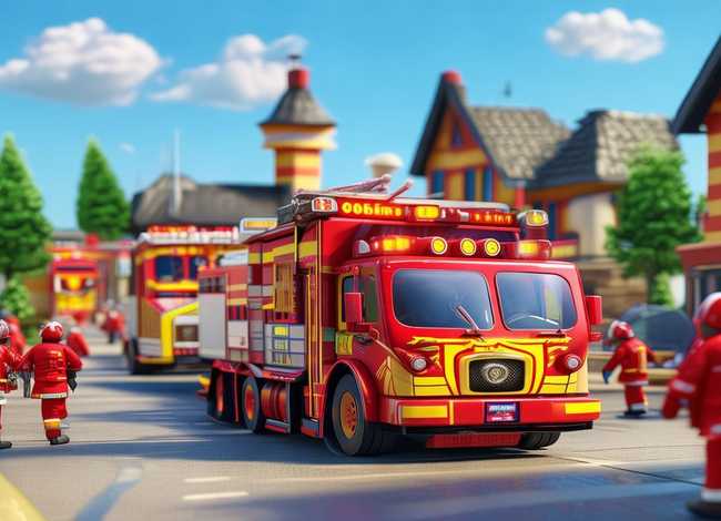 消防车的故事完整版儿童动画视频(我要看消防车的故事动画片) 消防车的故事完整版儿童动画视频(我要看消防车的故事动画片)