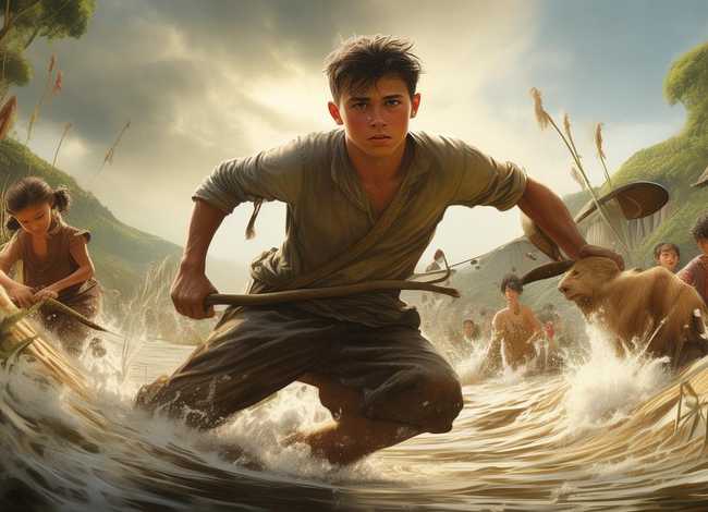 儿童故事大禹治水完整版 - 大禹治水少儿故事