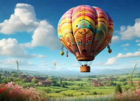 关于热气球的小故事 - 关于热气球的小故事50字