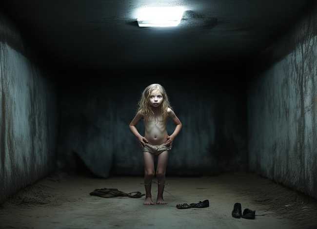 女生儿童四肢被绑光脚受笑刑视频、美女被歹徒劫持光着脚关进小黑屋就是为了帮她穿鞋子？