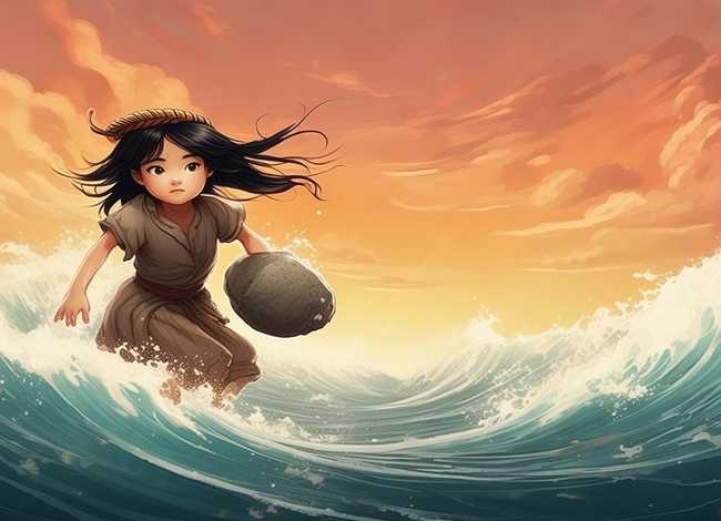 精卫填海儿童故事、幼儿故事精卫填海 精卫填海儿童故事、幼儿故事精卫填海