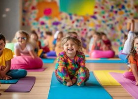 儿童瑜伽趣事，趣味儿童瑜伽