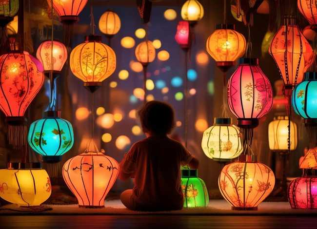 关于灯的绘本故事，关于灯笼的绘本故事