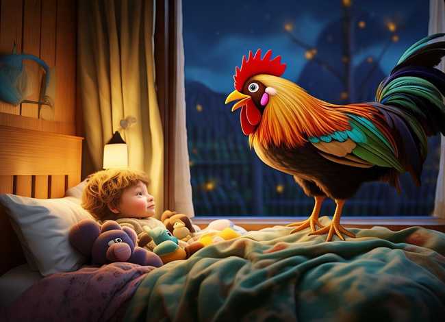 睡前故事幼儿故事大全半夜鸡叫 - 幼儿故事在线听睡前半夜鸡叫