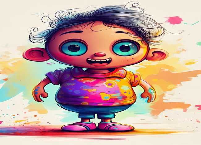 儿童画故事人物 - 画故事人物图片简笔画