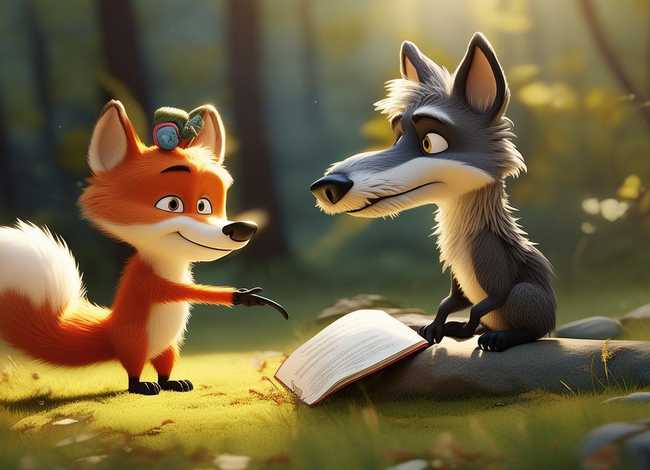 狐狸和狼的故事儿童版 狐狸和狼的故事文字版 狐狸和狼的故事儿童版 狐狸和狼的故事文字版