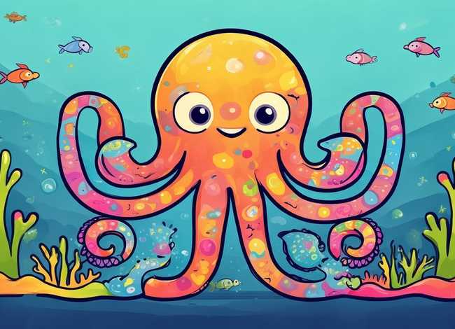 八爪鱼儿童版（八爪鱼儿童简笔画）