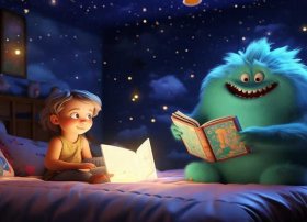 儿童故事怪物的故事；怪物的故事睡前故事大全
