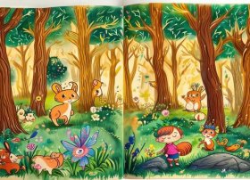 儿童绘图故事书、幼儿图画故事书绘本