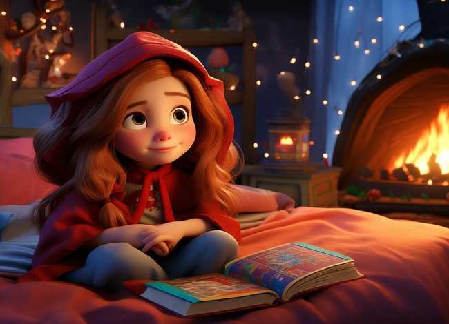 儿童睡前故事阅读大全小红帽；少儿故事大全 睡前故事小红帽