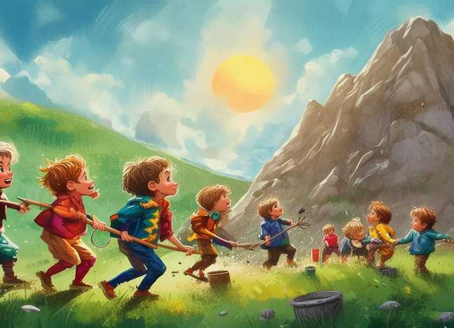 愚公移山的故事幼儿版、愚公移山的故事幼儿园