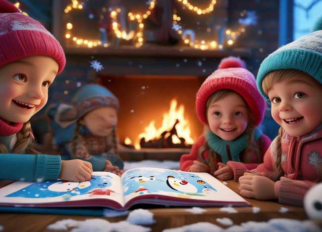 关于雪的儿童故事 - 关于雪的故事幼儿园