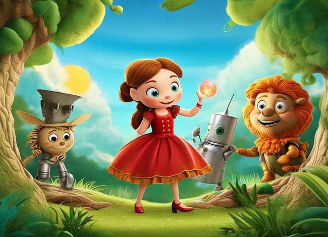 《绿野仙踪》绘本故事（《绿野仙踪》绘本故事视频）