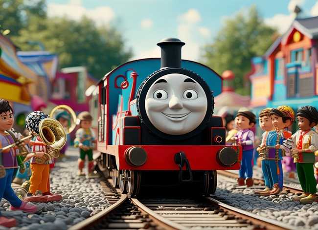 儿童故事托马斯和铜管乐队，托马斯和朋友儿童故事书