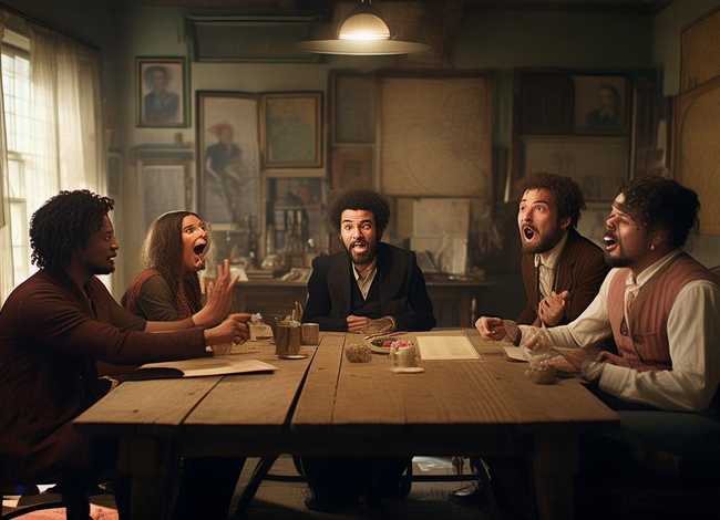 故事5人表演，5人表演小故事