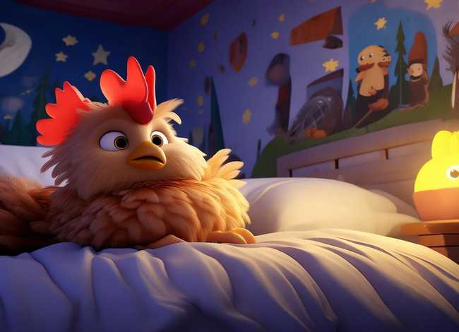 儿童故事勇敢的小鸡 睡前故事勇敢的小公鸡