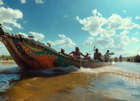 鳄鱼船开来了的看图讲故事 鳄鱼船开来啦故事