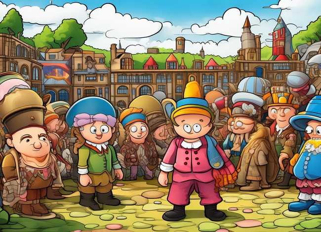 历史故事儿童版漫画 - 历史小故事漫画版