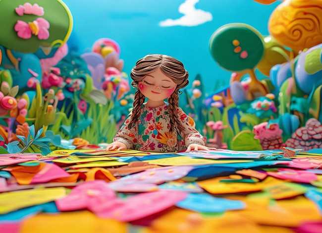 儿童手工故事绘本制作范本 - 手工制作绘本故事大全带图片 范本