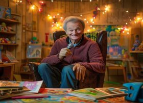 儿童故事电台图片、故事电台小爸爸的图片