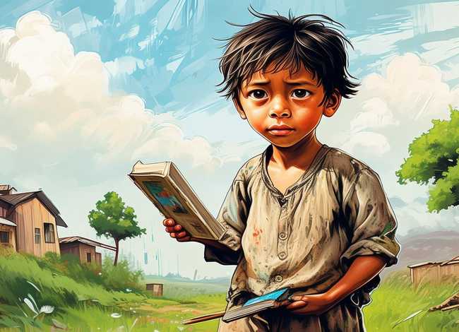 留守儿童自强自立故事 留守儿童需自强手抄报 留守儿童自强自立故事 留守儿童需自强手抄报