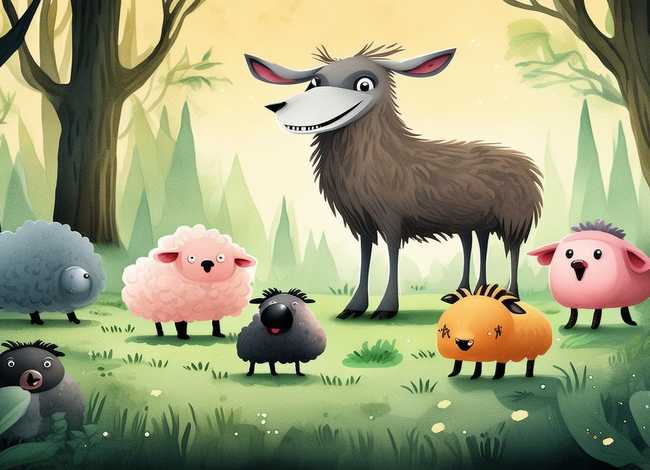 故事狼与七只小羊、故事狼与七只小羊视频