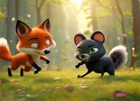 山狗与臭鼬故事动画，山狗与臭鼬故事动画视频