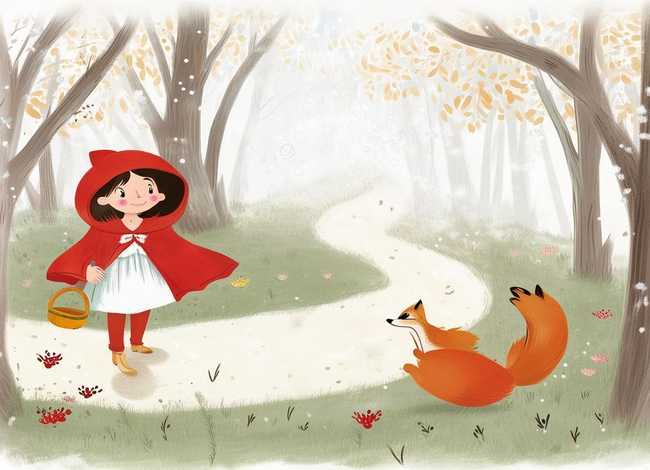 小红帽的故事绘本故事 小红帽的故事绘本故事内容