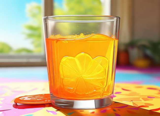 儿童简笔画果汁；果汁的画法儿童简笔