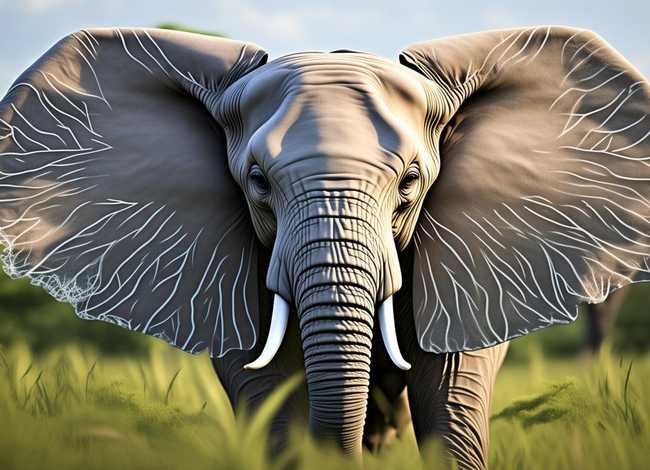 大象的耳朵像什么、大象的耳朵像什么答案是三个字