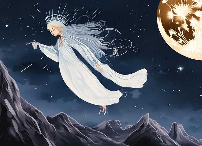 儿童故事配图嫦娥奔月（幼儿故事嫦娥奔月文字版）