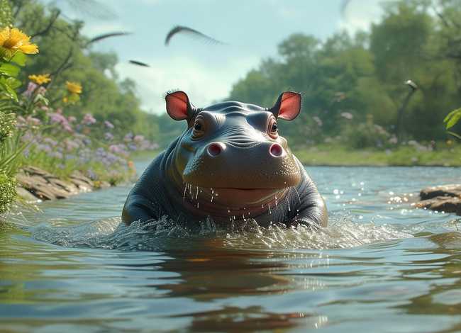 小河马过河的故事 小河马过河的故事原文