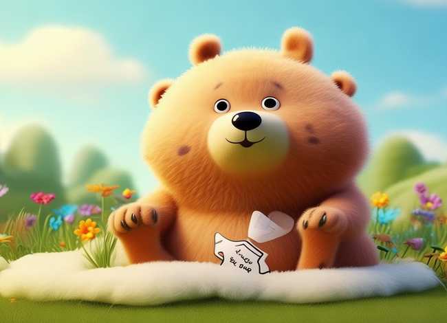 儿童编故事创可贴，创可贴小熊故事