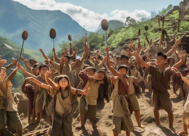 愚公移山儿童表演视频 - 愚公移山儿童表演台词