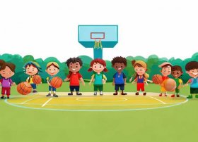 篮球儿童画图片 儿童篮球简笔画图片大全