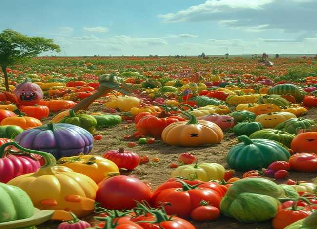 《儿童故事》创意绘画，儿童故事创意绘画丰收