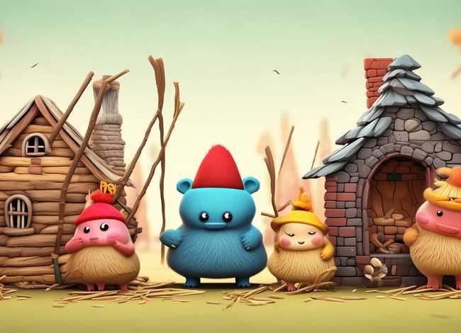 少儿故事三只小猪 - 少儿故事三只小猪视频