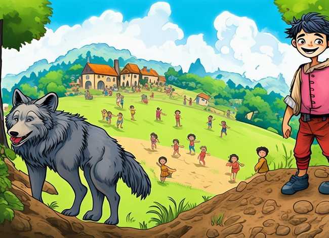狼来了故事儿童版、少儿故事狼来了完整版 狼来了故事儿童版、少儿故事狼来了完整版