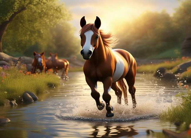 小马过河简单故事、小马过河简单故事内容