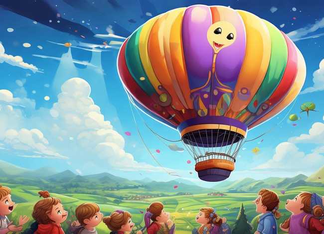 热气球儿童故事绘本 - 热气球的绘本故事 热气球儿童故事绘本 - 热气球的绘本故事